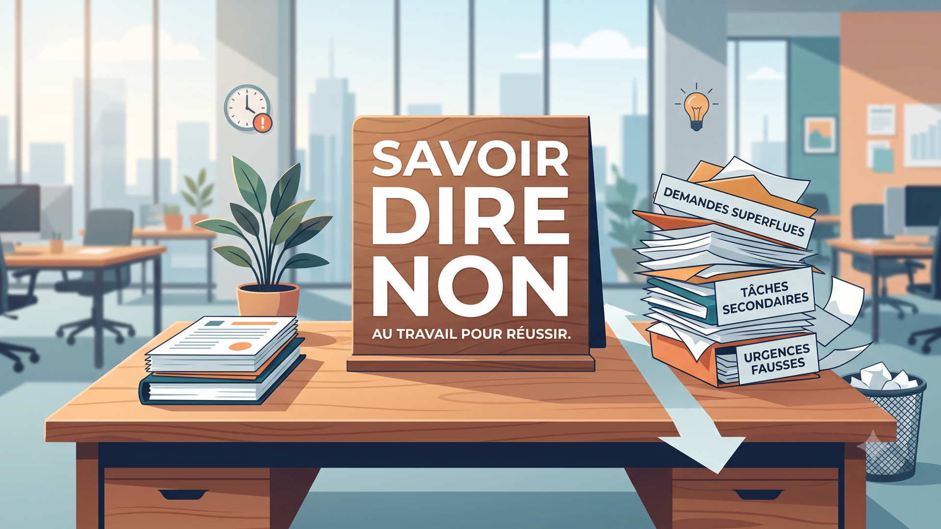 Comment apprendre à dire non au travail : le guide pour poser des limites et asseoir son leadership