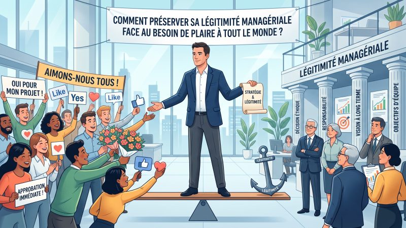 Comment préserver sa légitimité managériale face au besoin de plaire à tout le monde ?